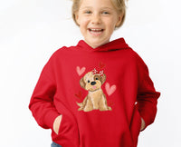 Thumbnail for Kids Dog Hodie - lismoreboutique - Hoodie - cute_dog_gift