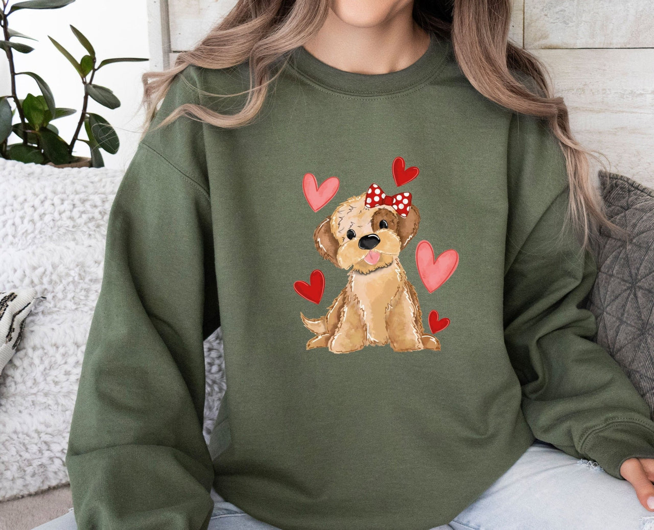 Puppy Sweatshirt - lismoreboutique - Sweatshirt - Cute_Dog_Sweater