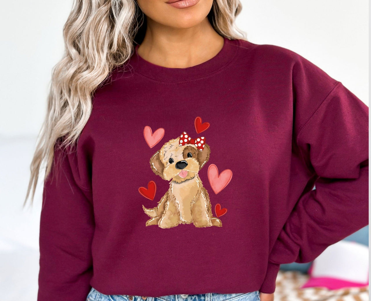 Puppy Sweatshirt - lismoreboutique - Sweatshirt - Cute_Dog_Sweater