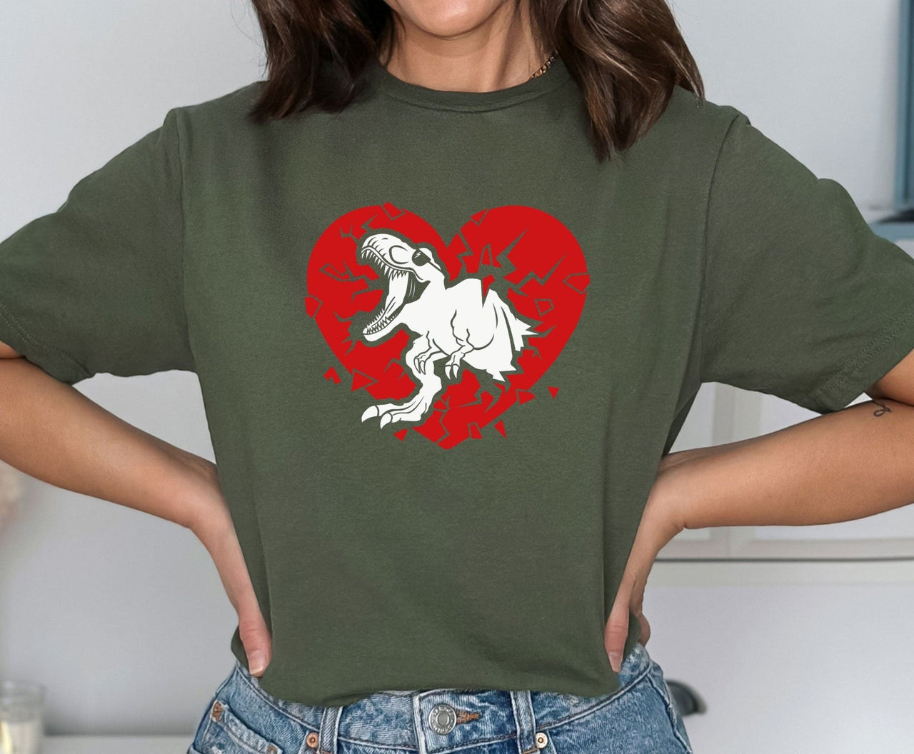 Heart Crusher Shirt - lismoreboutique - Unisex T-Shirt - Boys_Valentine_Shirt