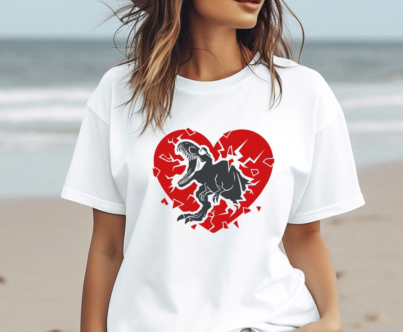 Heart Crusher Shirt - lismoreboutique - Unisex T-Shirt - Boys_Valentine_Shirt