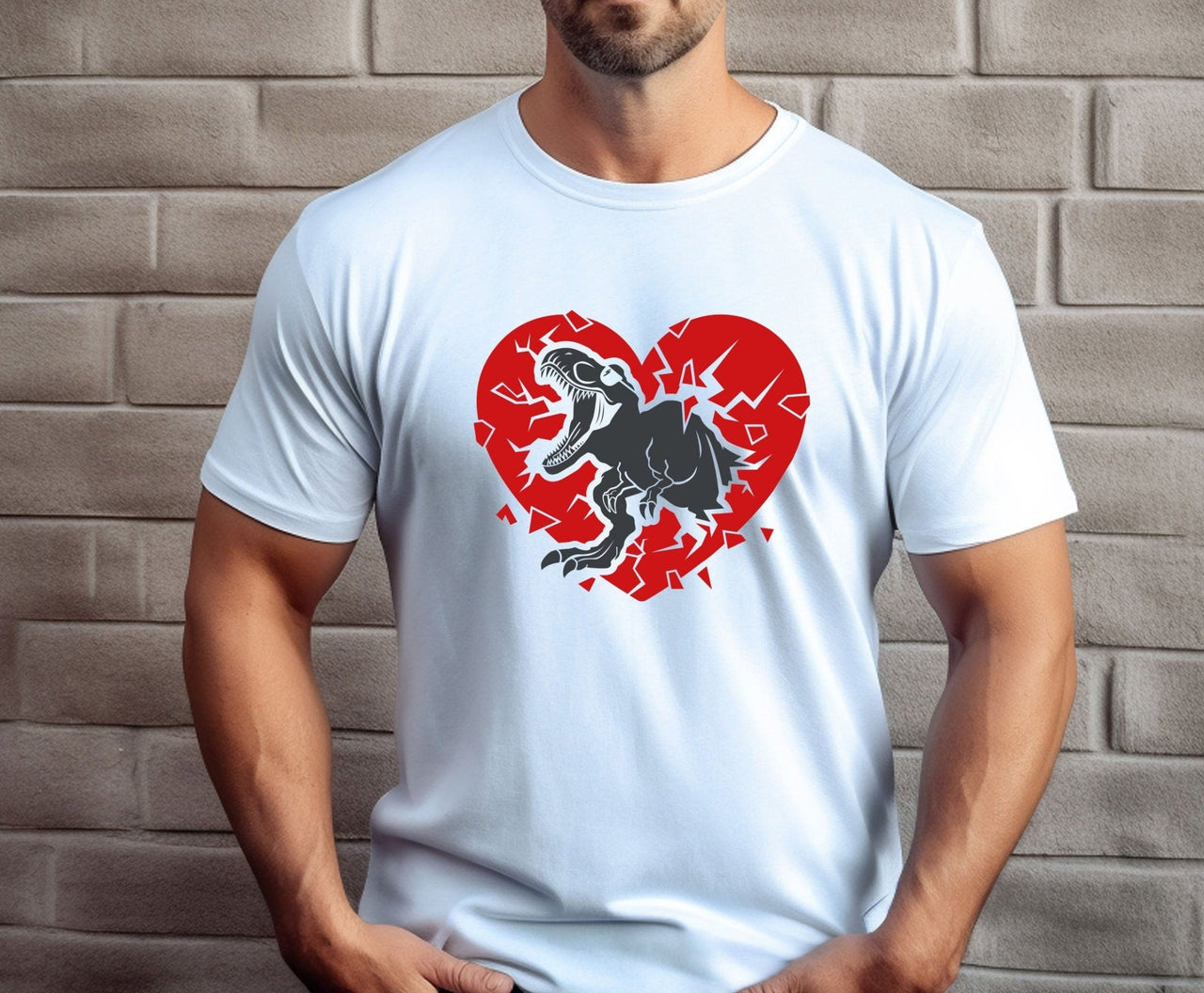 Heart Crusher Shirt - lismoreboutique - Unisex T-Shirt - Boys_Valentine_Shirt