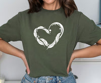 Thumbnail for Feather T-shirt - lismoreboutique - Unisex T-Shirt - Boho_T_shirt