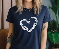 Thumbnail for Feather T-shirt - lismoreboutique - Unisex T-Shirt - Boho_T_shirt