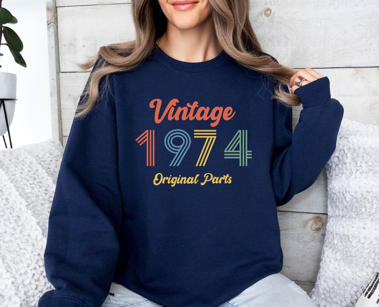 1974 Sweatshirt - lismoreboutique - Sweatshirt - 1974_bday_present