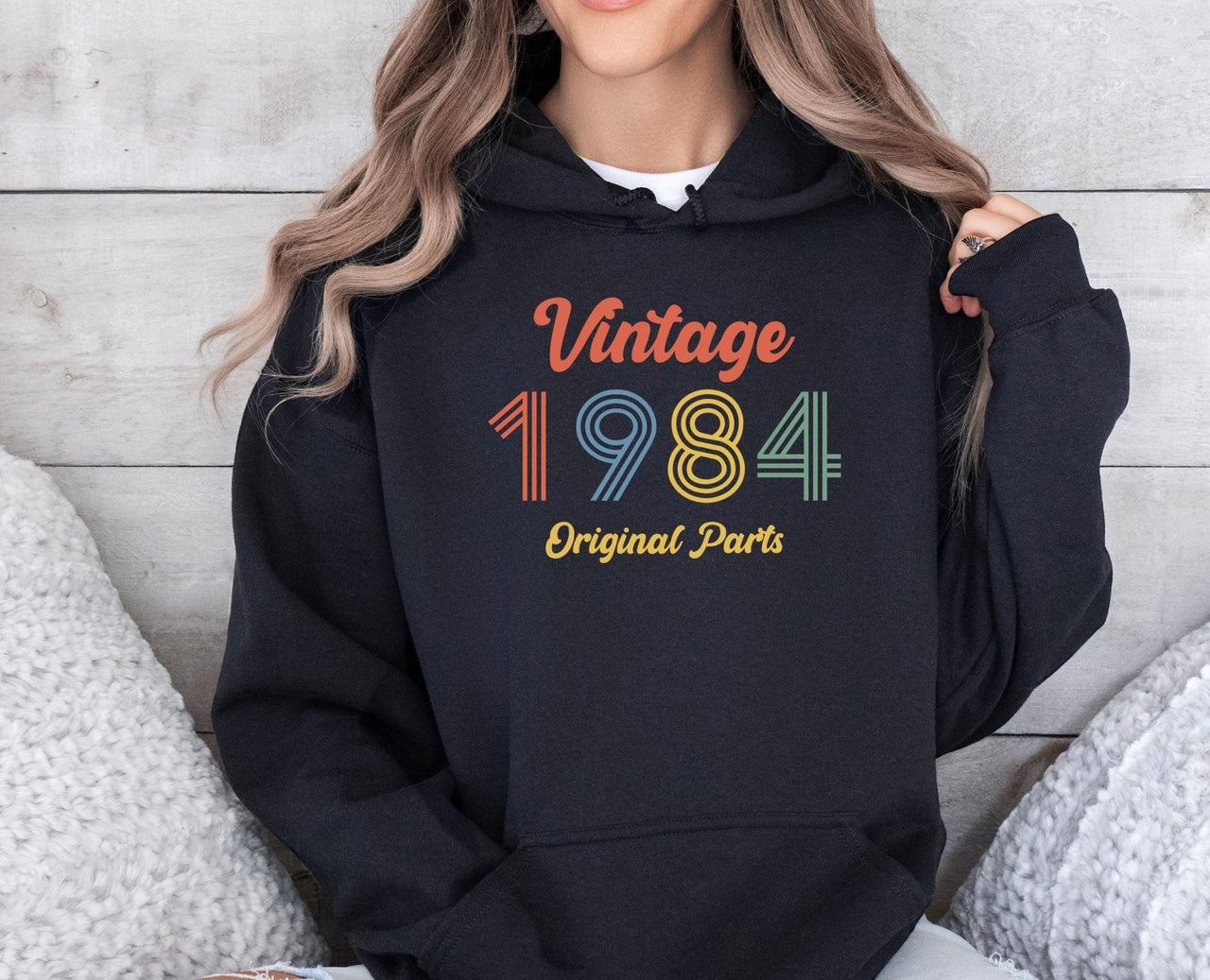 40th Birthday Hoodie - lismoreboutique - Hoodie - 1983_birthday_hoodie