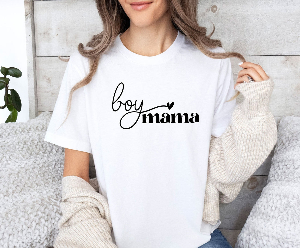 Boy Mama Shirt - lismoreboutique - Unisex T-Shirt - Boy_Mama_Shirt