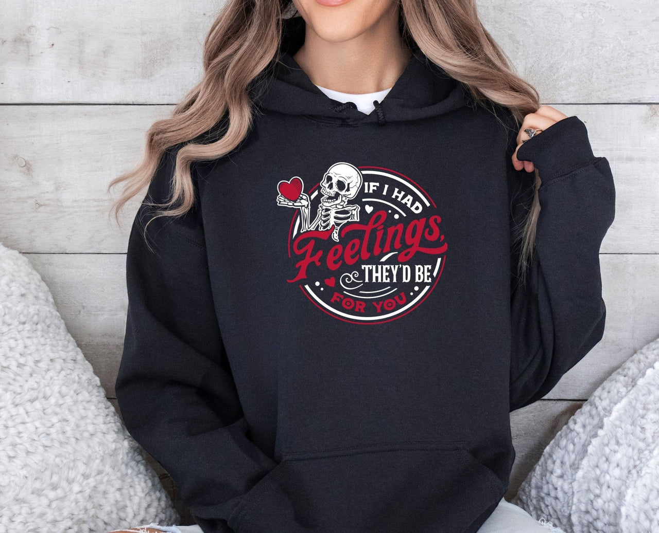 Valentines Hoodie - lismoreboutique - Hoodie - cute_skeleton_hoodie