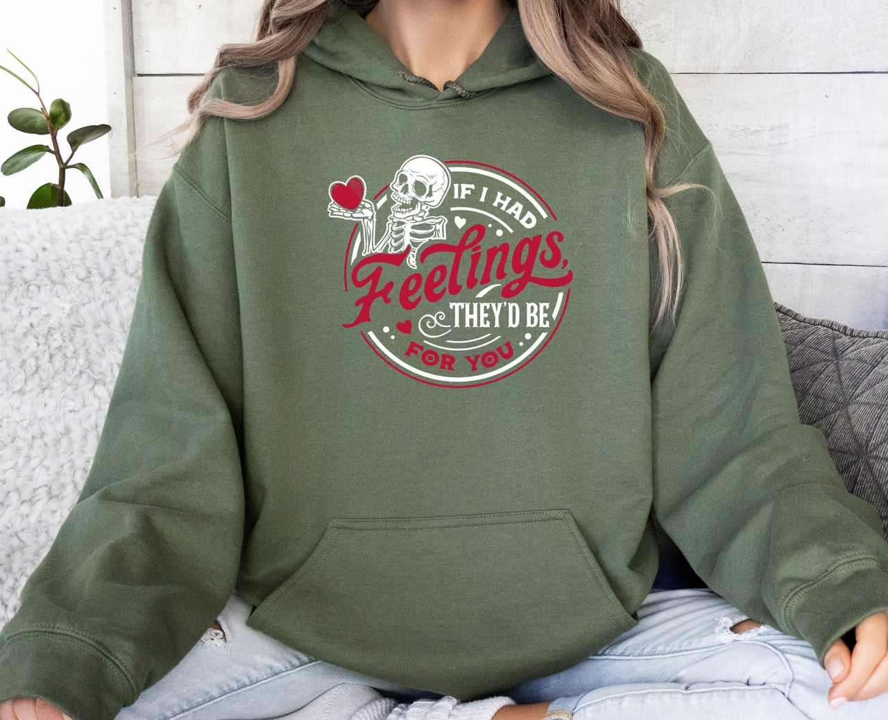 Valentines Hoodie - lismoreboutique - Hoodie - cute_skeleton_hoodie