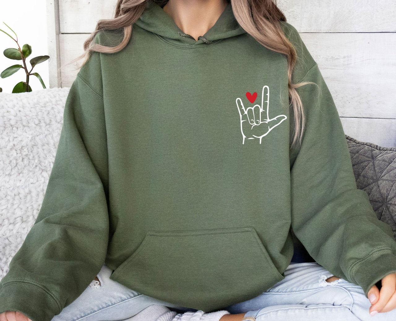 Love Hoodie - lismoreboutique - Hoodie - couple_valentines