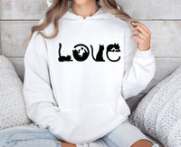 Thumbnail for Love Cats Hoodie - lismoreboutique - Hoodie - Cat_Lover_Gift