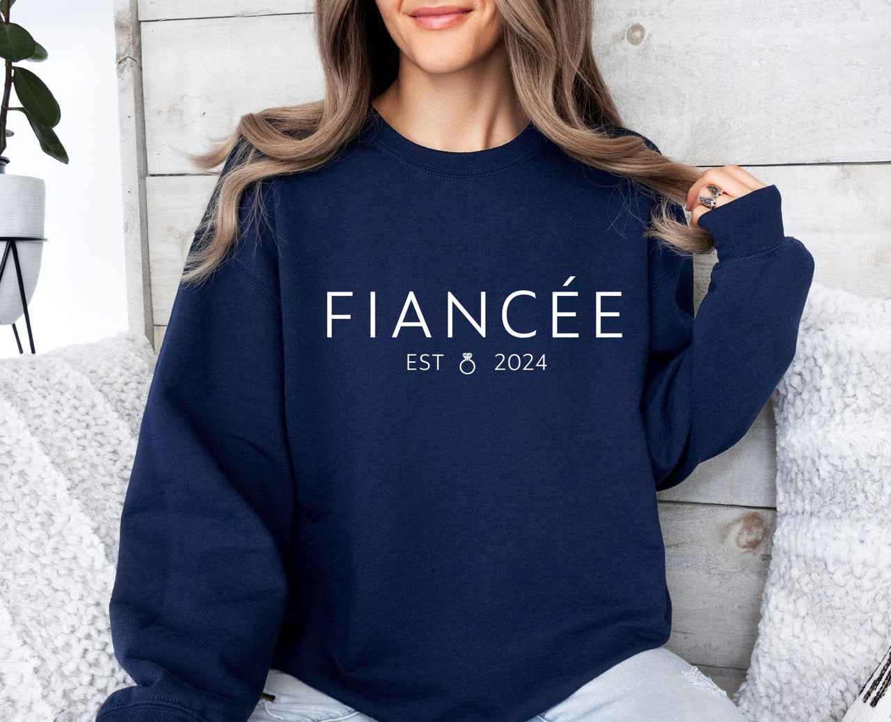 Fiancee Sweatshirt - lismoreboutique - Sweatshirt - Bachelorette_Top