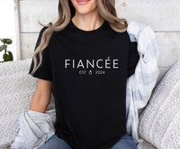 Thumbnail for Fiancee T-shirt - lismoreboutique - Unisex T-Shirt - Bachelorette_Shirt