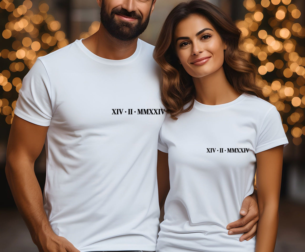 Roman Numeral Shirt - lismoreboutique - Unisex T-Shirt - couples_matching