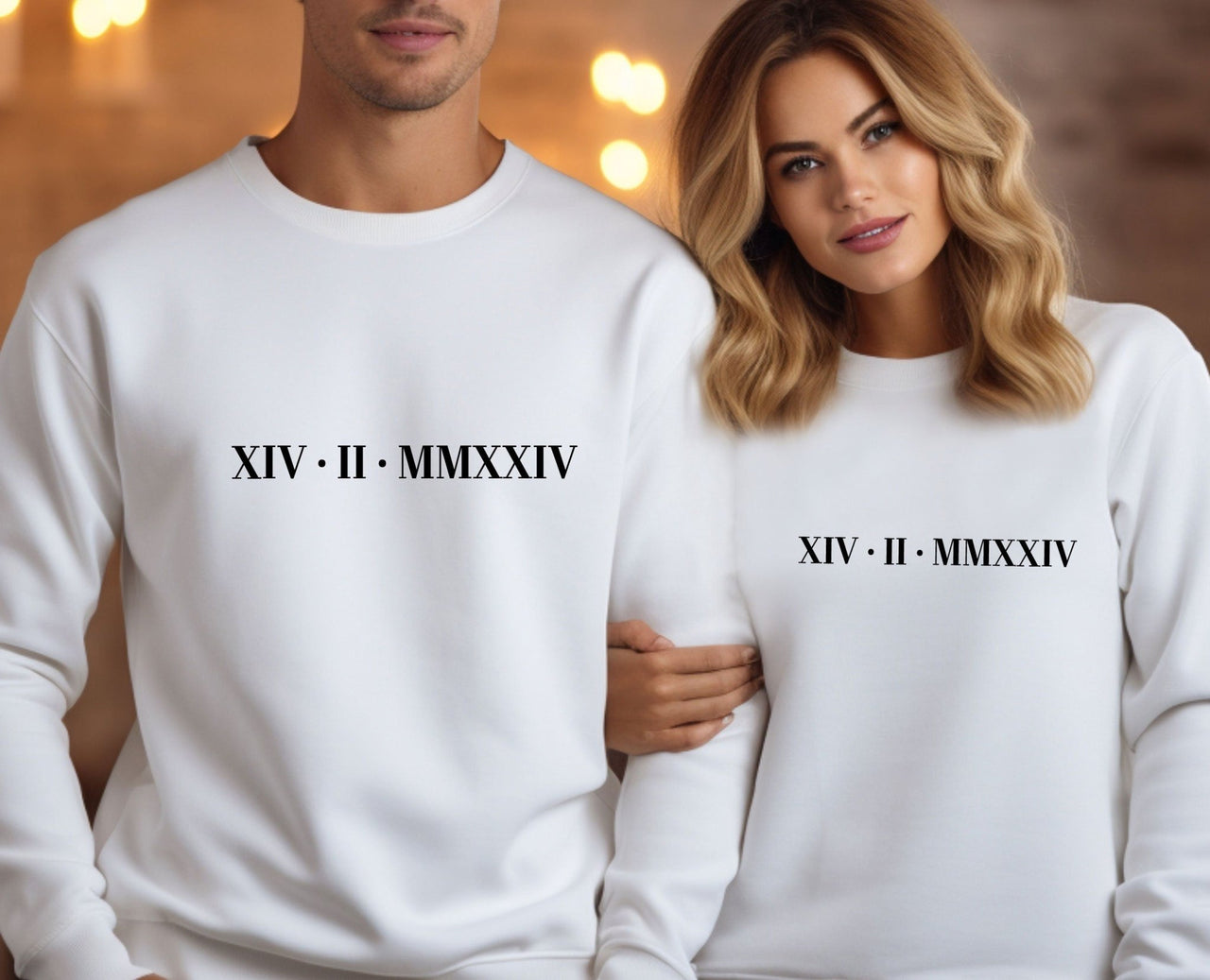 Roman Numeral Sweatshirt - lismoreboutique - Sweatshirt - bride_to_be_gifts