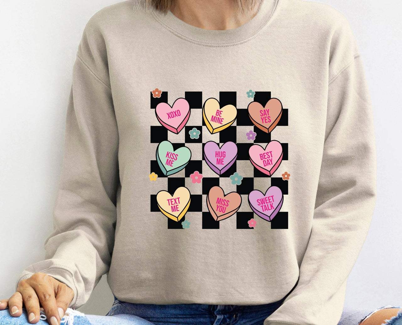 Valentine Sweatshirt - lismoreboutique - Sweatshirt - Be_Mine