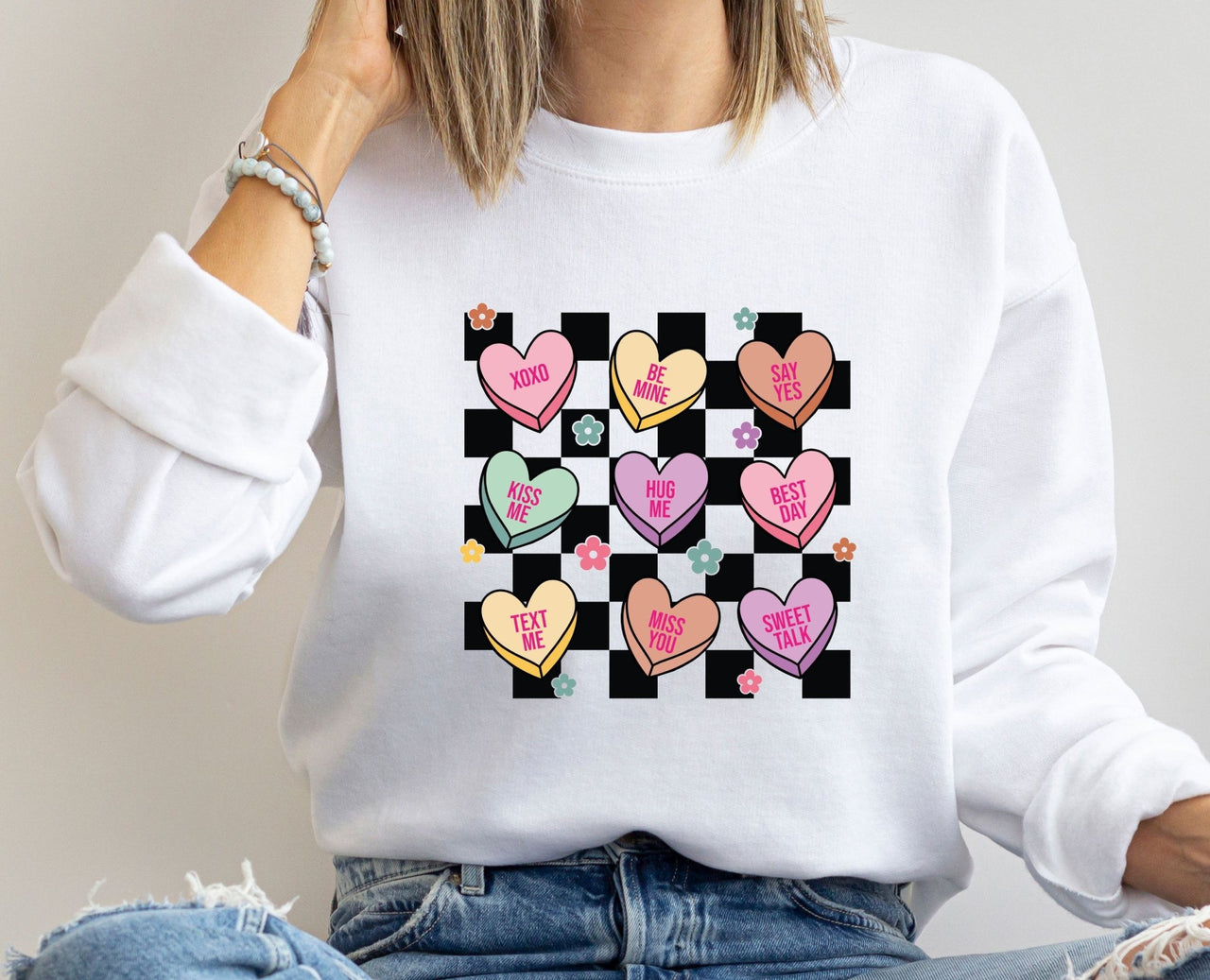 Valentine Sweatshirt - lismoreboutique - Sweatshirt - Be_Mine