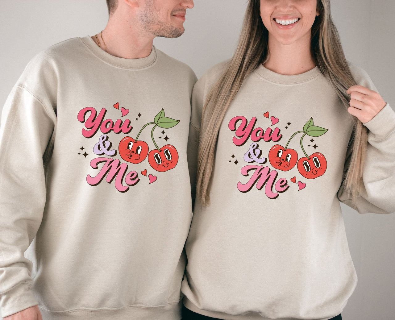 You and Me Sweatshirt - lismoreboutique - Sweatshirt - couple_sweatshirt