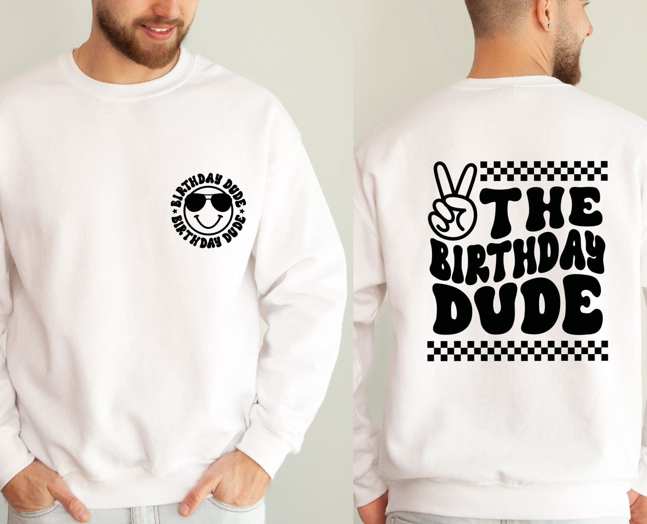 Birthday Dude Sweatshirt - lismoreboutique - Sweatshirt - birthday_crewneck