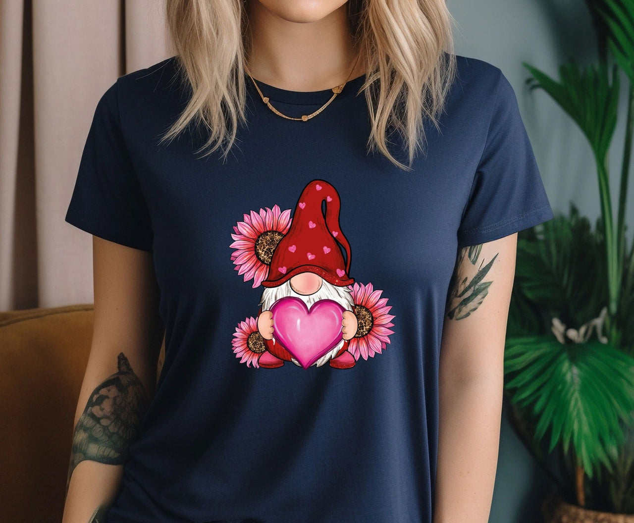 Valentine Gnome Shirt - lismoreboutique - Unisex T-Shirt - Cute_Valentine