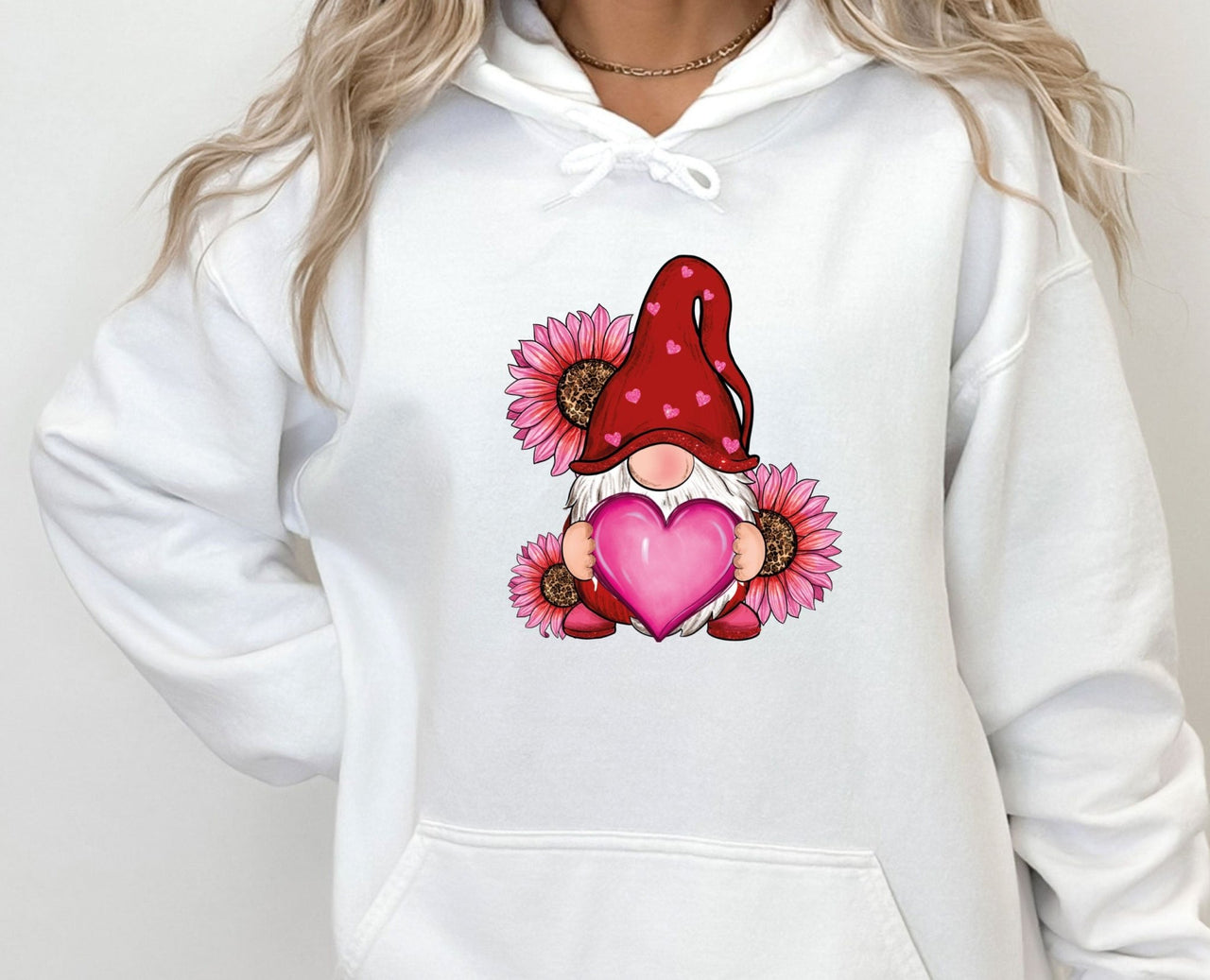 Valentine Gnome Hoodie - lismoreboutique - Hoodie - Cute_Valentine