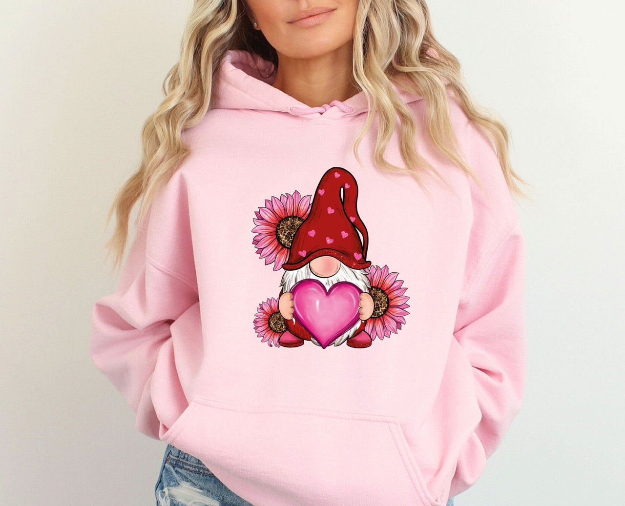 Valentine Gnome Hoodie - lismoreboutique - Hoodie - Cute_Valentine