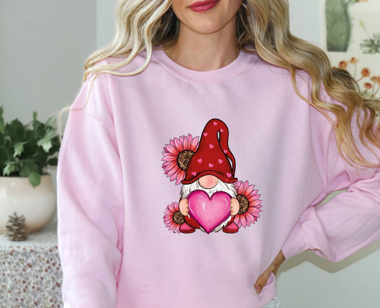 Gnome Sweatshirt - lismoreboutique - Sweatshirt - funny_valentine