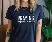 Thumbnail for Praying Mama Shirt - lismoreboutique - Unisex T-Shirt - Christian_Mom_Shirt