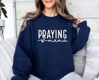 Thumbnail for Praying Mama Sweater - lismoreboutique - Sweatshirt - Christian_Mom_Gift