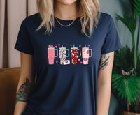 Thumbnail for Retro Valentine Shirt - lismoreboutique - Unisex T-Shirt - coffee_lovers_shirt