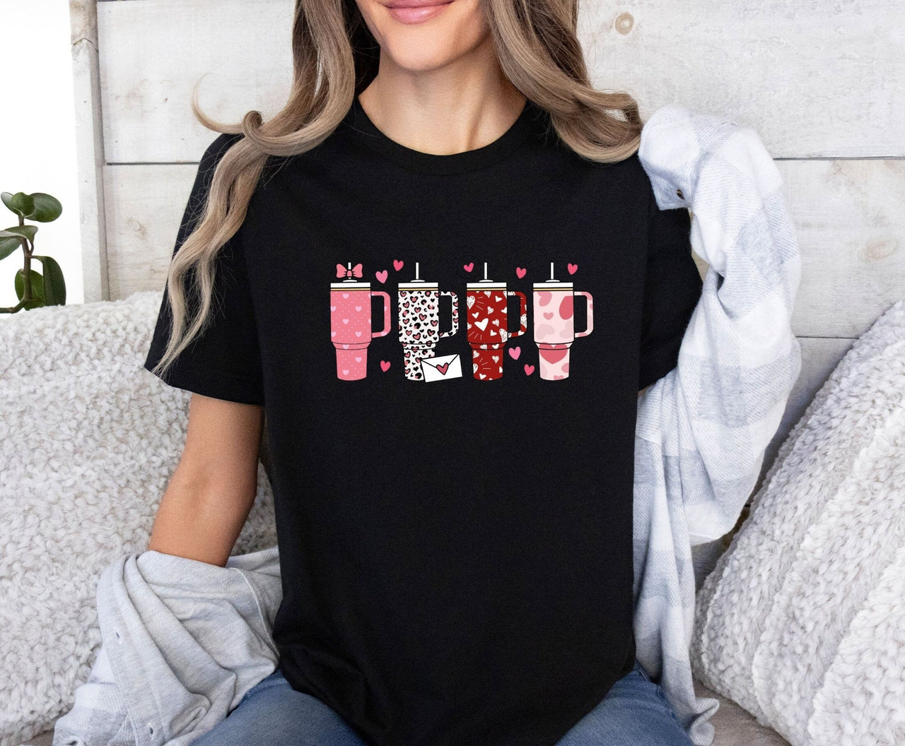 Retro Valentine Shirt - lismoreboutique - Unisex T-Shirt - coffee_lovers_shirt