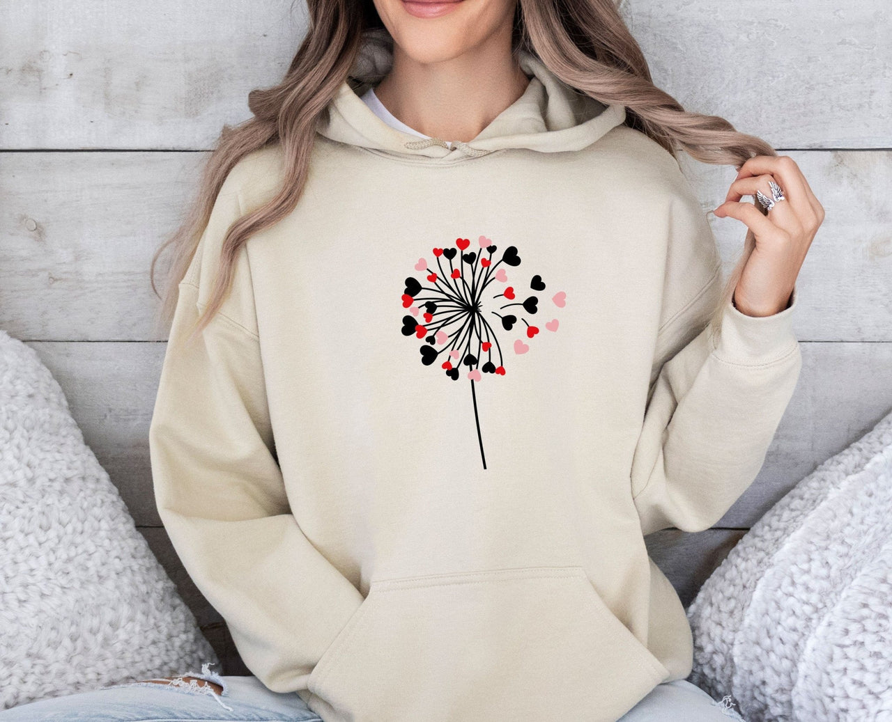 Dandelion Hoodie - lismoreboutique - Hoodie - cute_women_hoodie