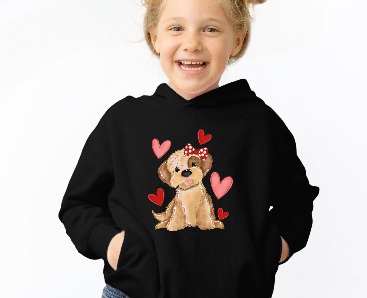 Kids Dog Hodie - lismoreboutique - Hoodie - cute_dog_gift