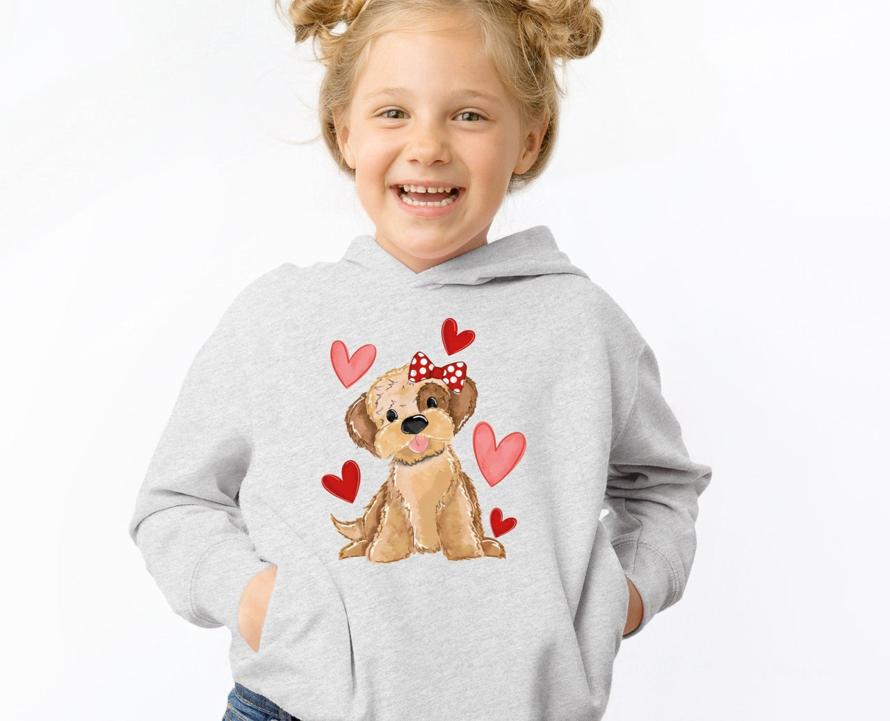 Kids Dog Hodie - lismoreboutique - Hoodie - cute_dog_gift