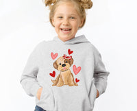 Thumbnail for Kids Dog Hodie - lismoreboutique - Hoodie - cute_dog_gift