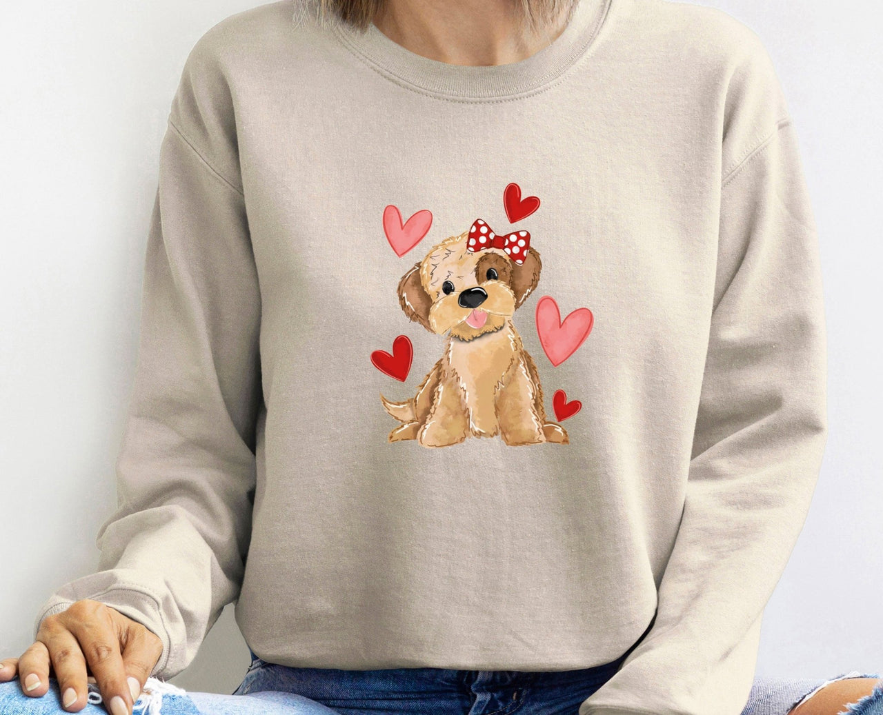 Puppy Sweatshirt - lismoreboutique - Sweatshirt - Cute_Dog_Sweater