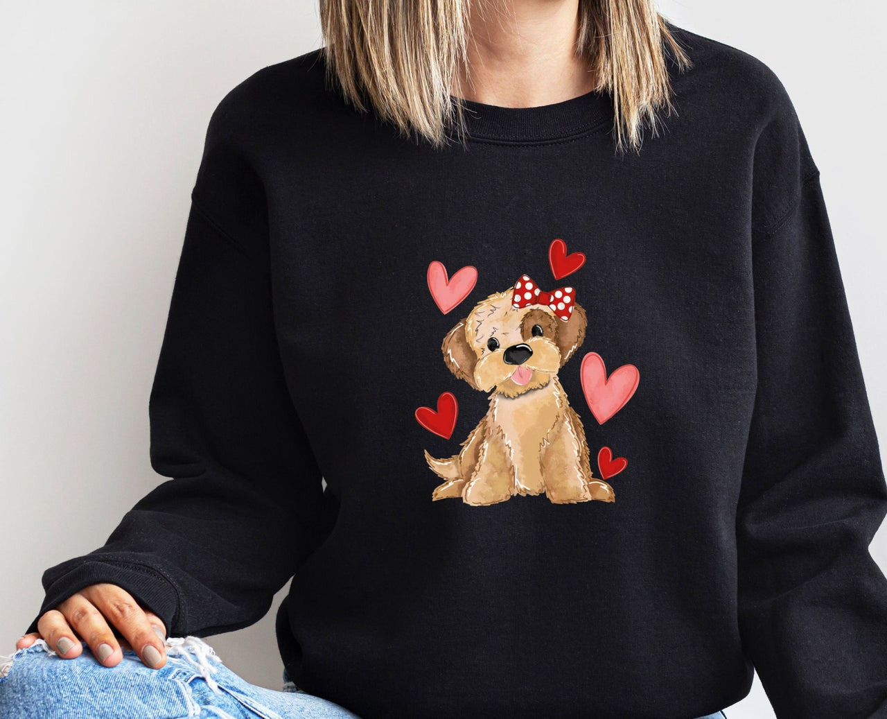 Puppy Sweatshirt - lismoreboutique - Sweatshirt - Cute_Dog_Sweater