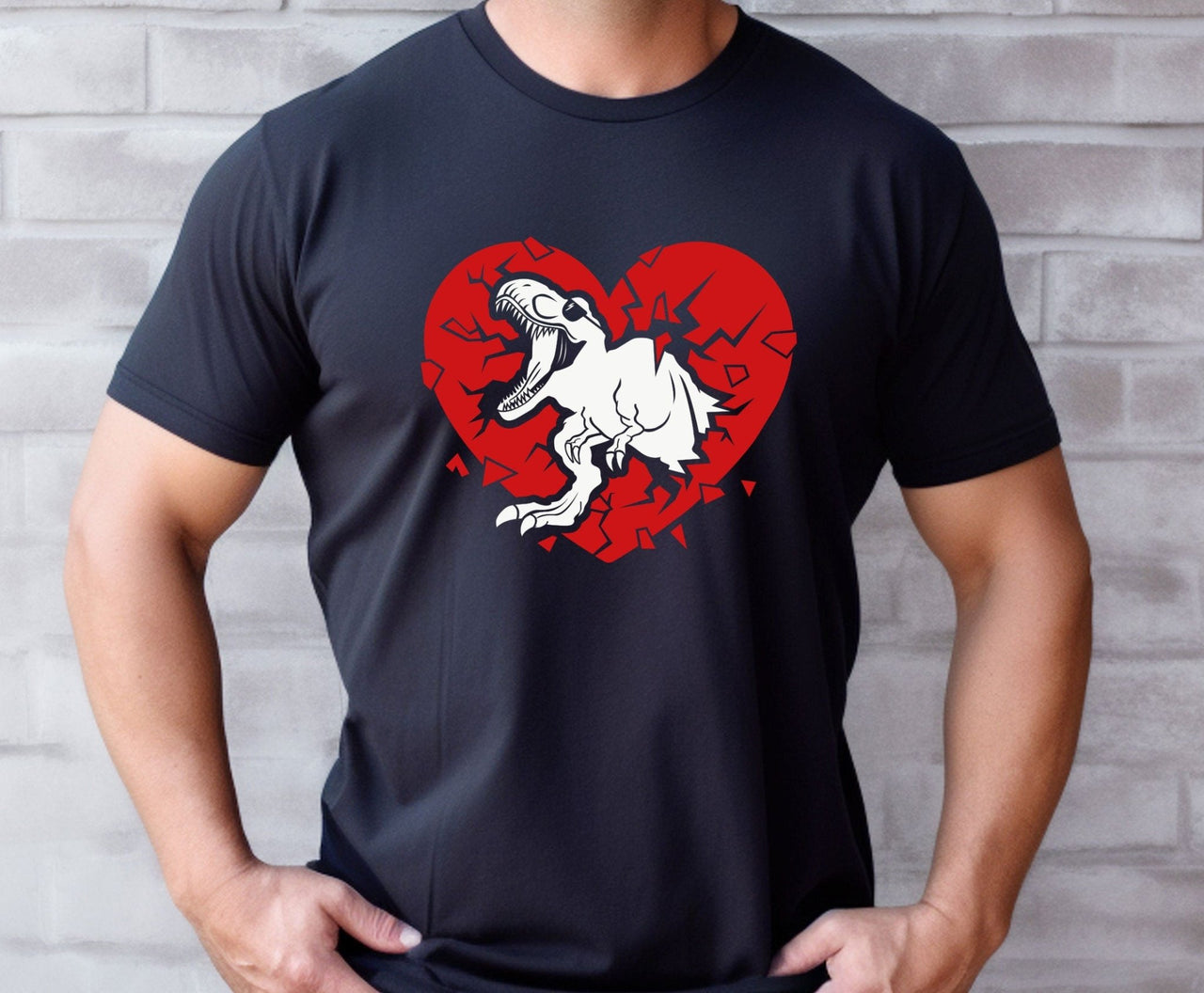 Heart Crusher Shirt - lismoreboutique - Unisex T-Shirt - Boys_Valentine_Shirt