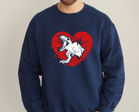 Thumbnail for Heart Crusher Sweater - lismoreboutique - Sweatshirt - Cute_Dinosaur_Gift