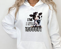 Thumbnail for Funny Cow Hoodie - lismoreboutique - Hoodie - cow_lover_hoodie