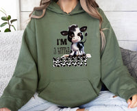 Thumbnail for Funny Cow Hoodie - lismoreboutique - Hoodie - cow_lover_hoodie