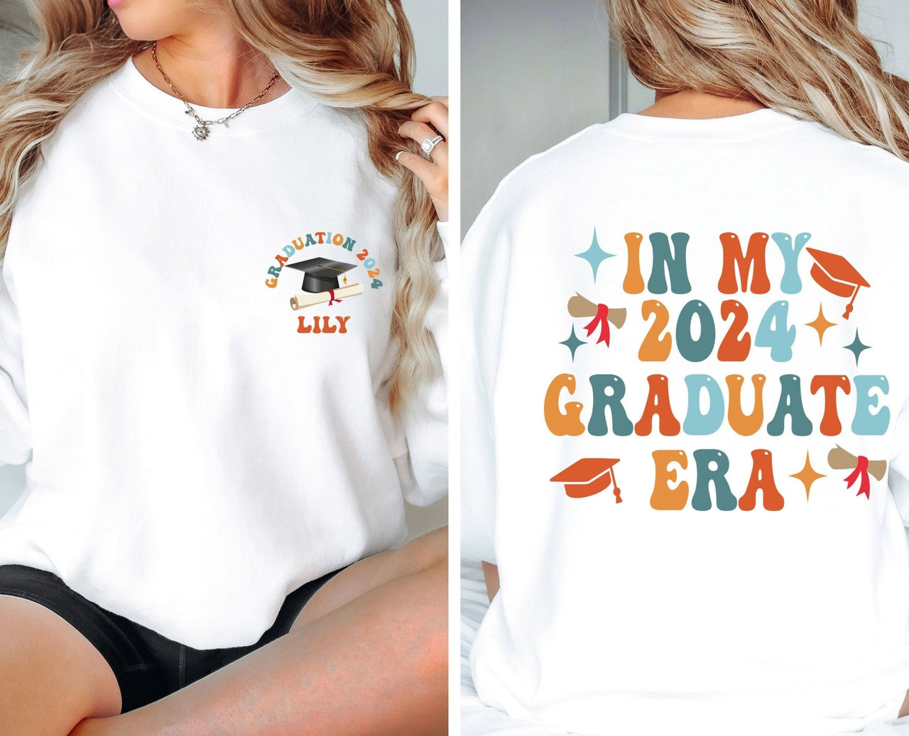 Graduation 2024 Sweatshirt - lismoreboutique - Sweatshirt - 2024_graduation