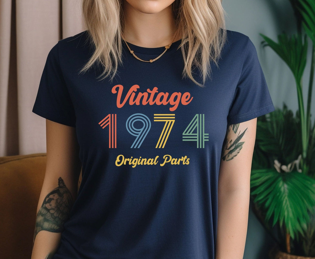 1974 Birthday Shirt - lismoreboutique - Unisex T-Shirt - 1974_birthday_gift