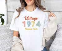 Thumbnail for 1974 Birthday Shirt - lismoreboutique - Unisex T-Shirt - 1974_birthday_gift