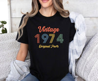 Thumbnail for 1974 Birthday Shirt - lismoreboutique - Unisex T-Shirt - 1974_birthday_gift