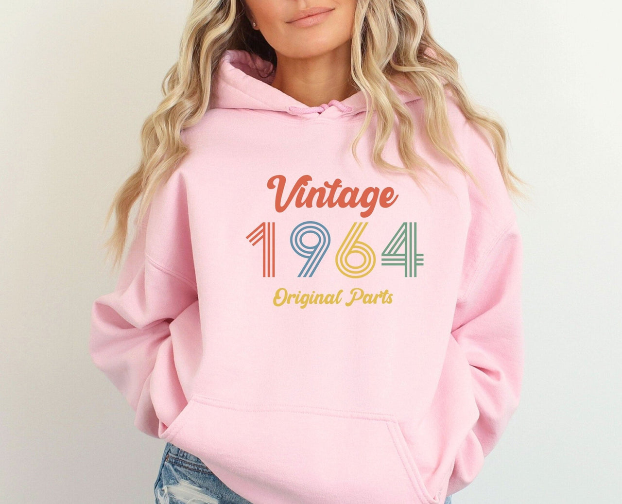 60th Birthday Hoodie - lismoreboutique - Hoodie - 1964_Birthday_Gift