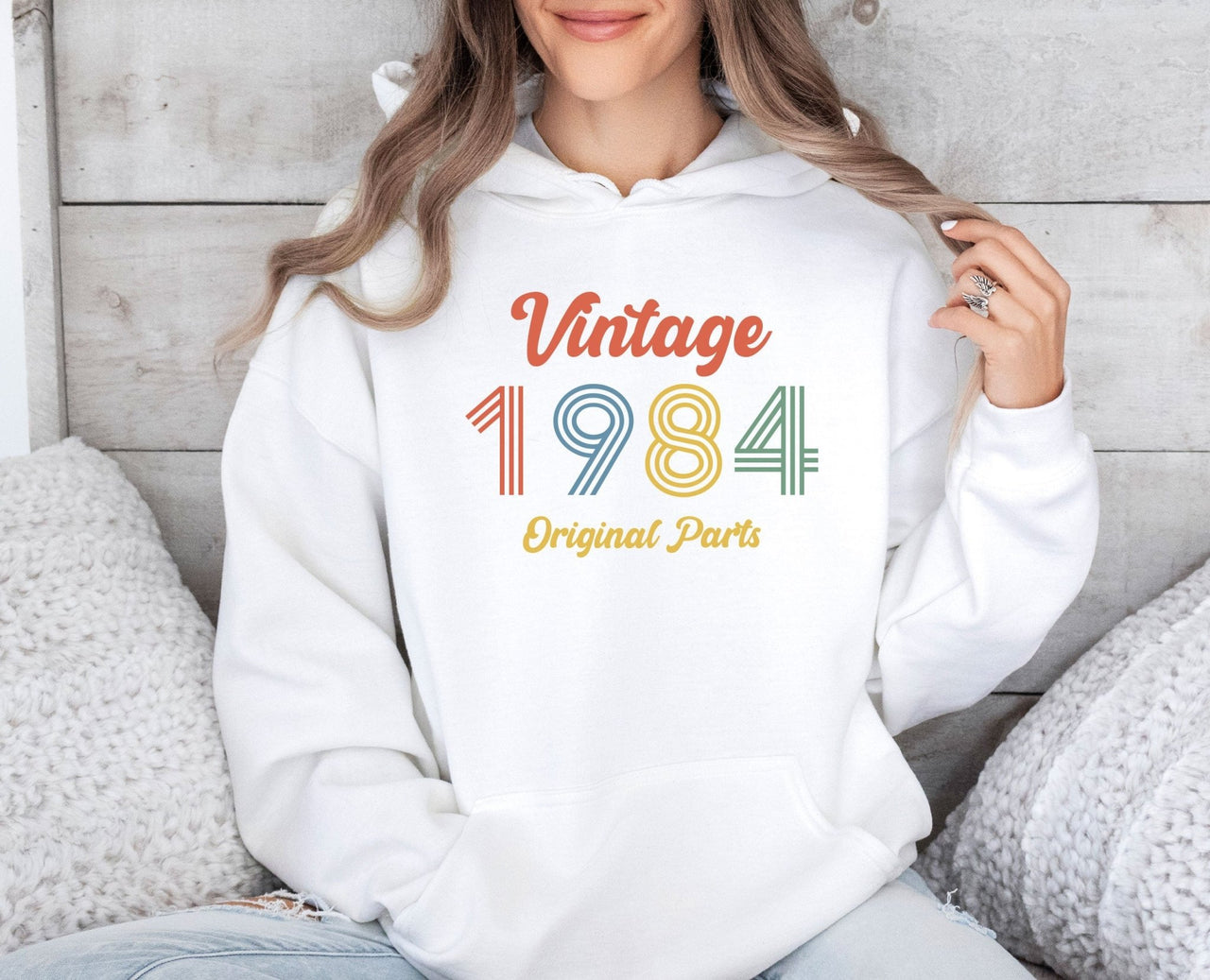 40th Birthday Hoodie - lismoreboutique - Hoodie - 1983_birthday_hoodie