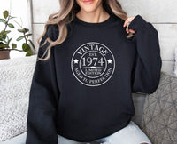 Thumbnail for Birthday Sweatshirt - lismoreboutique - Sweatshirt - 1974_Sweatshirt