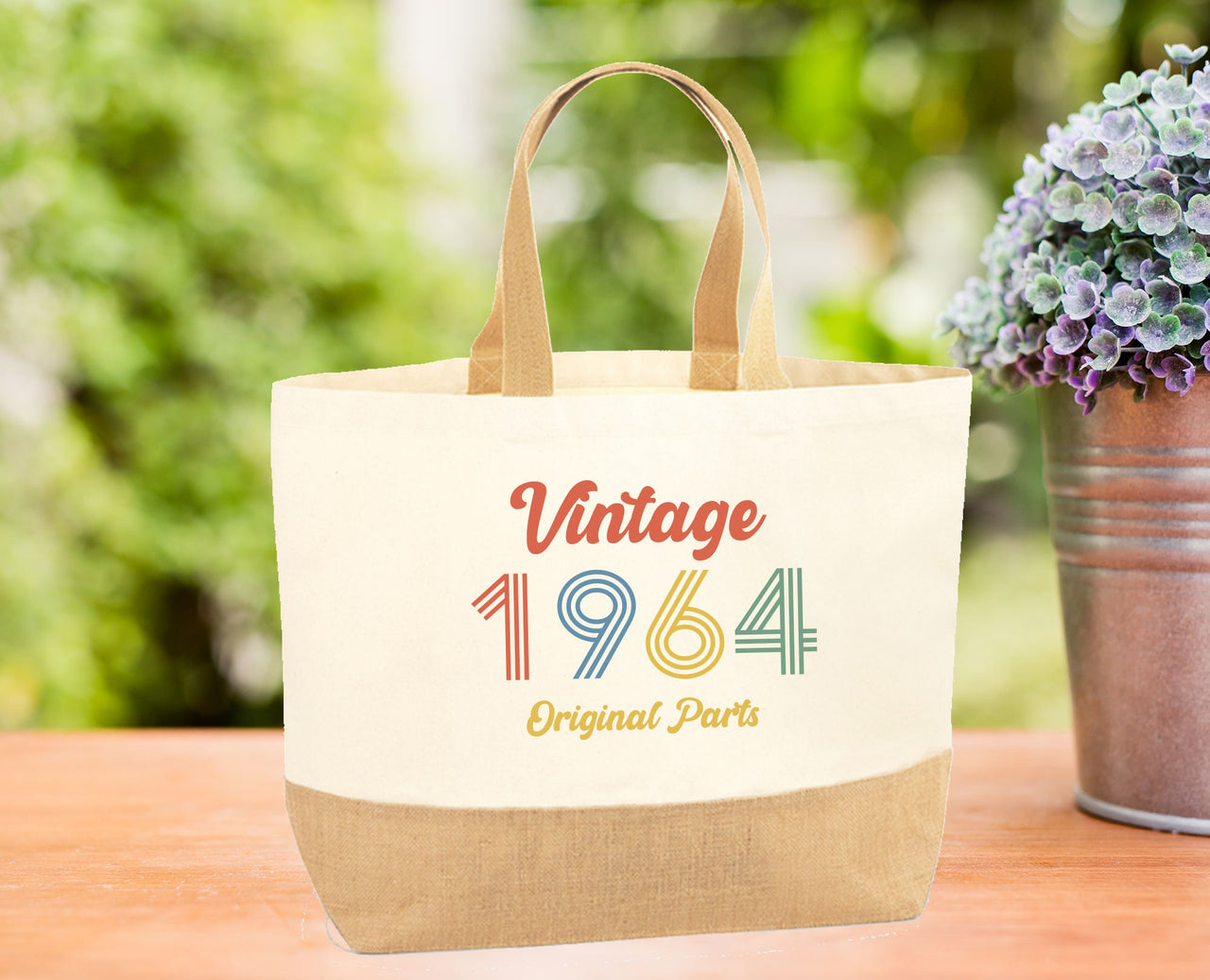 1964 Jute Bag - lismoreboutique - Jute - 1964_Birthday_Gift