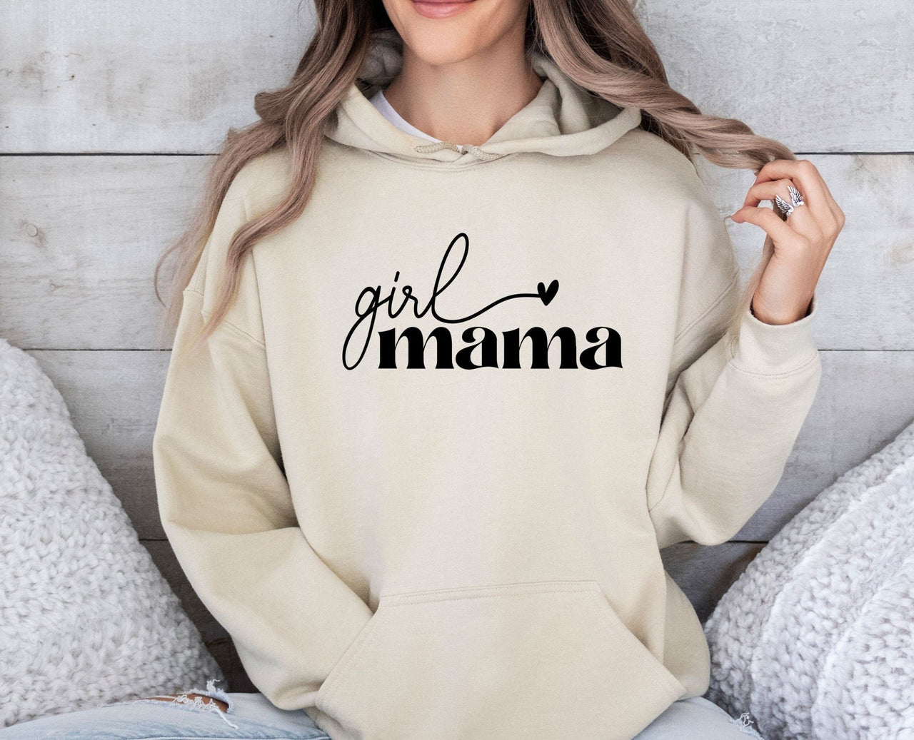 Girl Mama Hoodie - lismoreboutique - Hoodie - cute_mama_hoodie